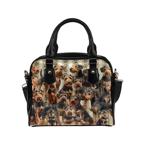 Airedale Terrier - Shoulder Handbag