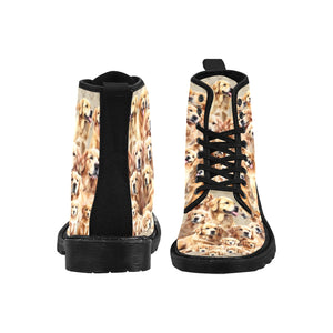 Golden Retriever - Canvas Boots