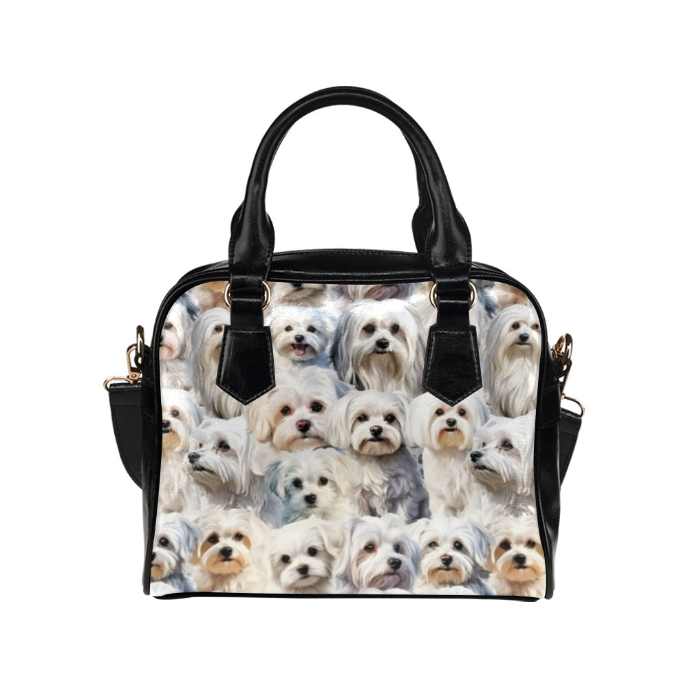 Maltese Terrier - Shoulder Handbag