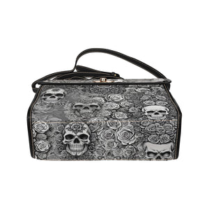 Skulls & Roses - Waterproof Canvas Handbag