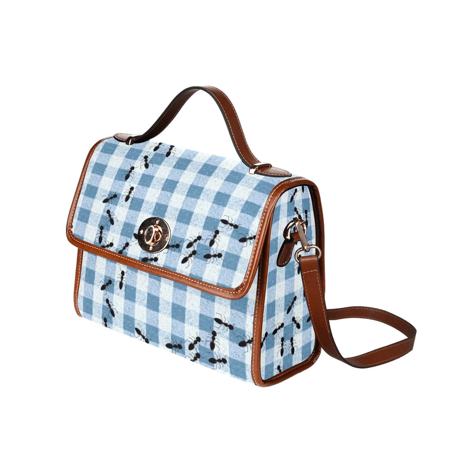 Ants - Waterproof Canvas Handbag