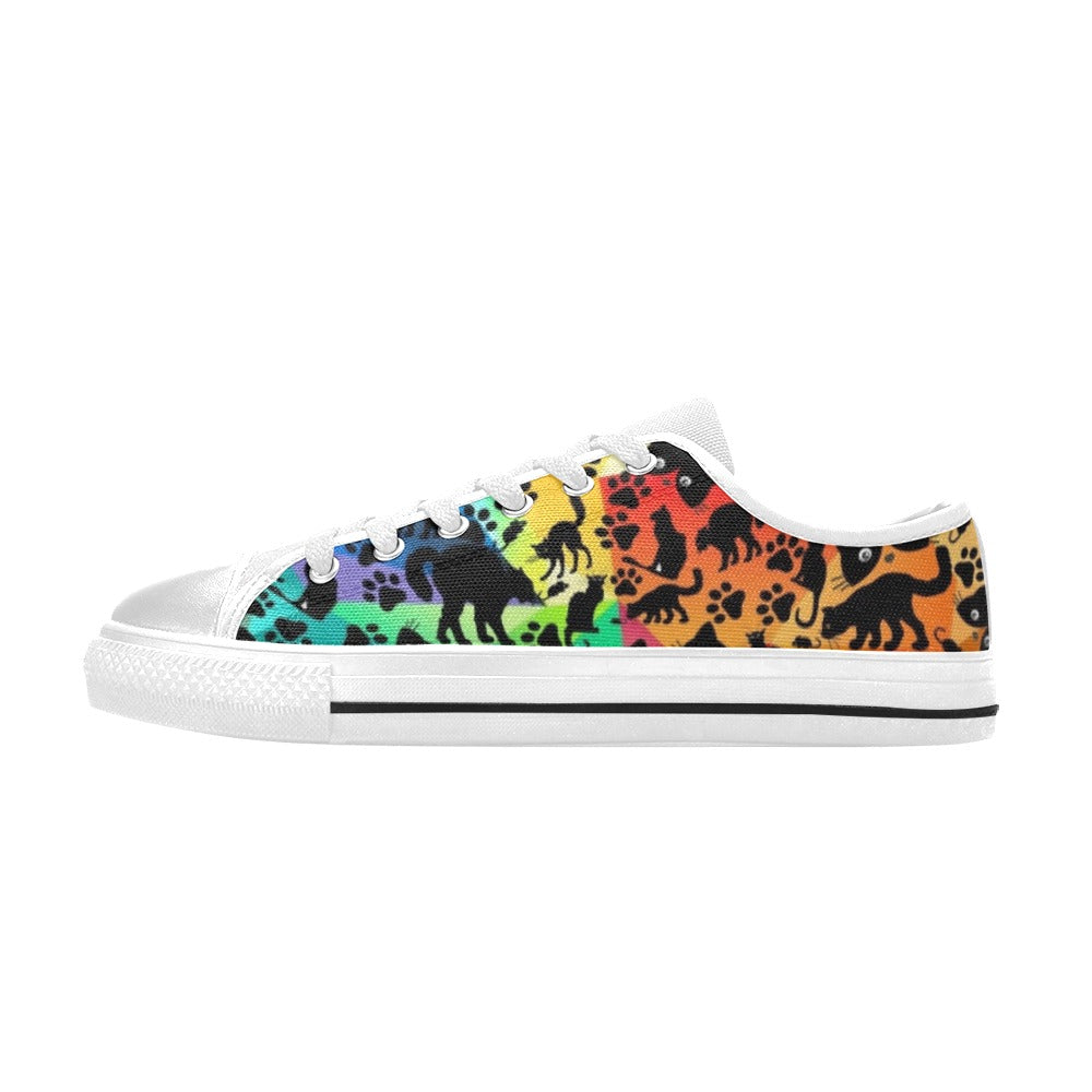 Black Cat Bright - Low Top Shoes
