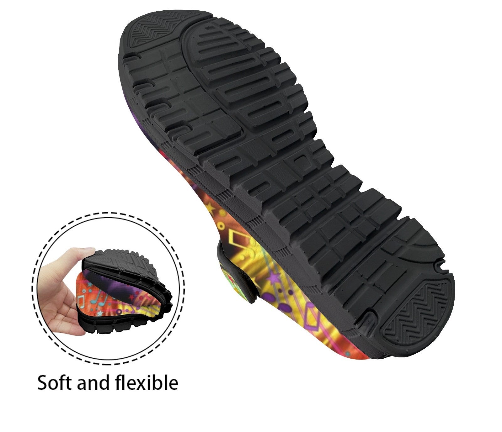 Musical Flames - Mary Jane Shoes