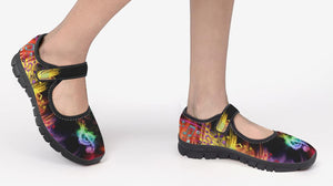 Musical Flames - Mary Jane Shoes