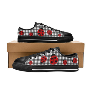 Ladybird Gingham - Low Top Shoes