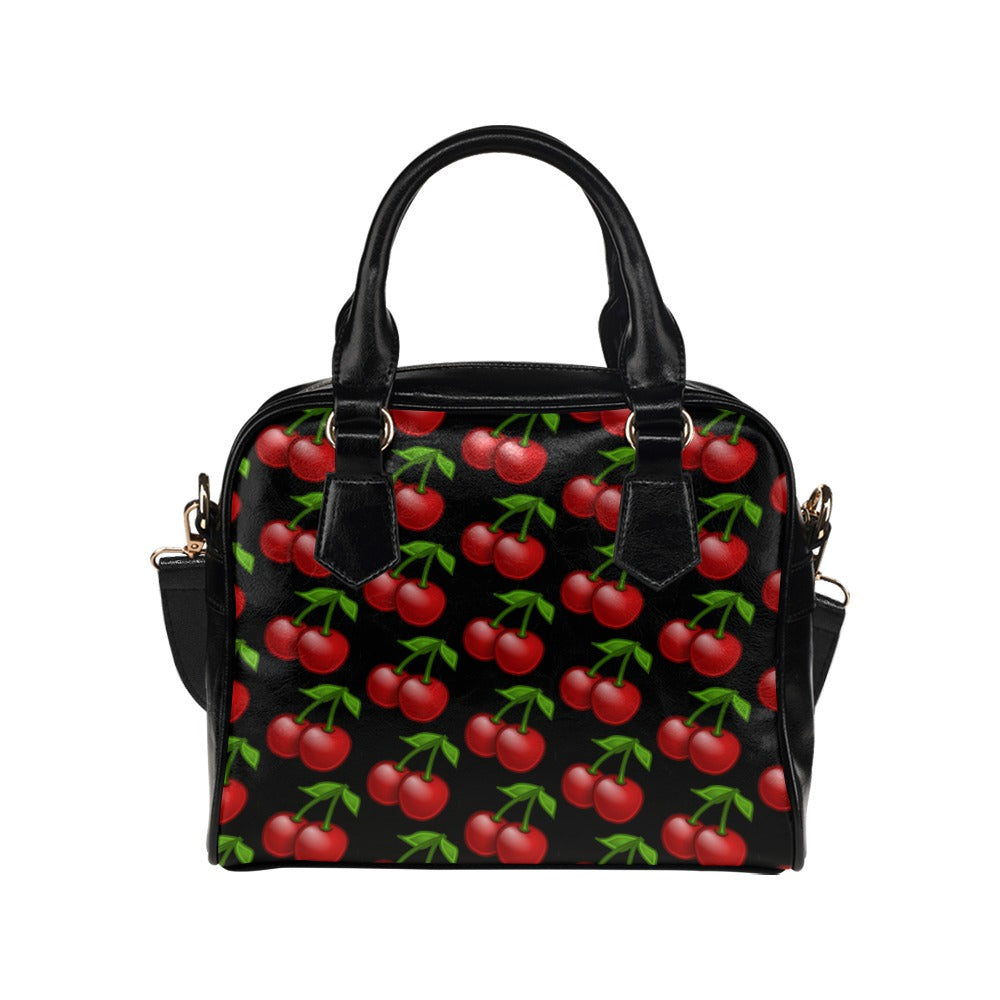 Cherry All Over - Shoulder Handbag