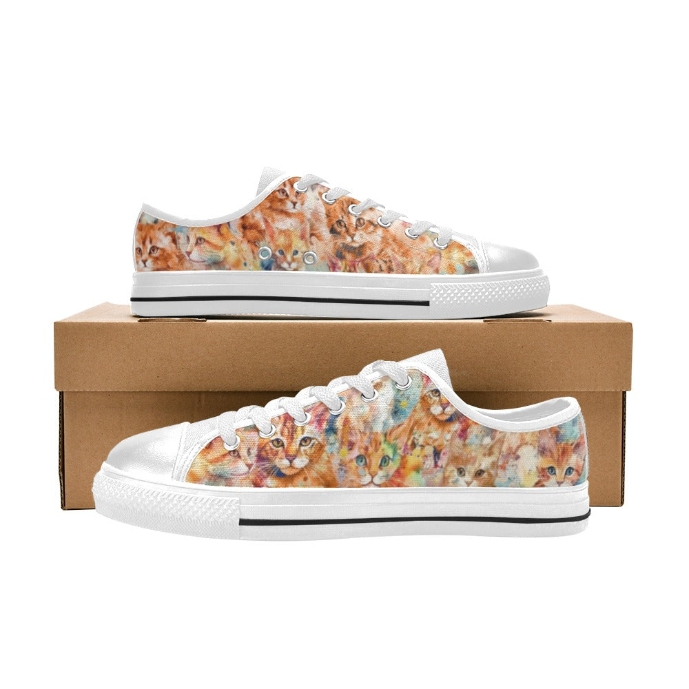 Ginger Cat - Low Top Shoes