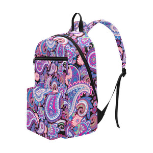 Purple Paisley - Travel Backpack