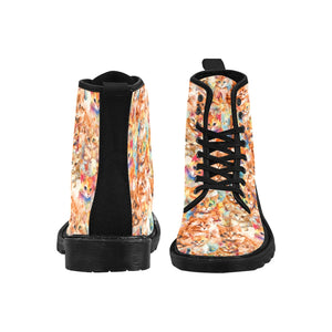Ginger Cat - Canvas Boots