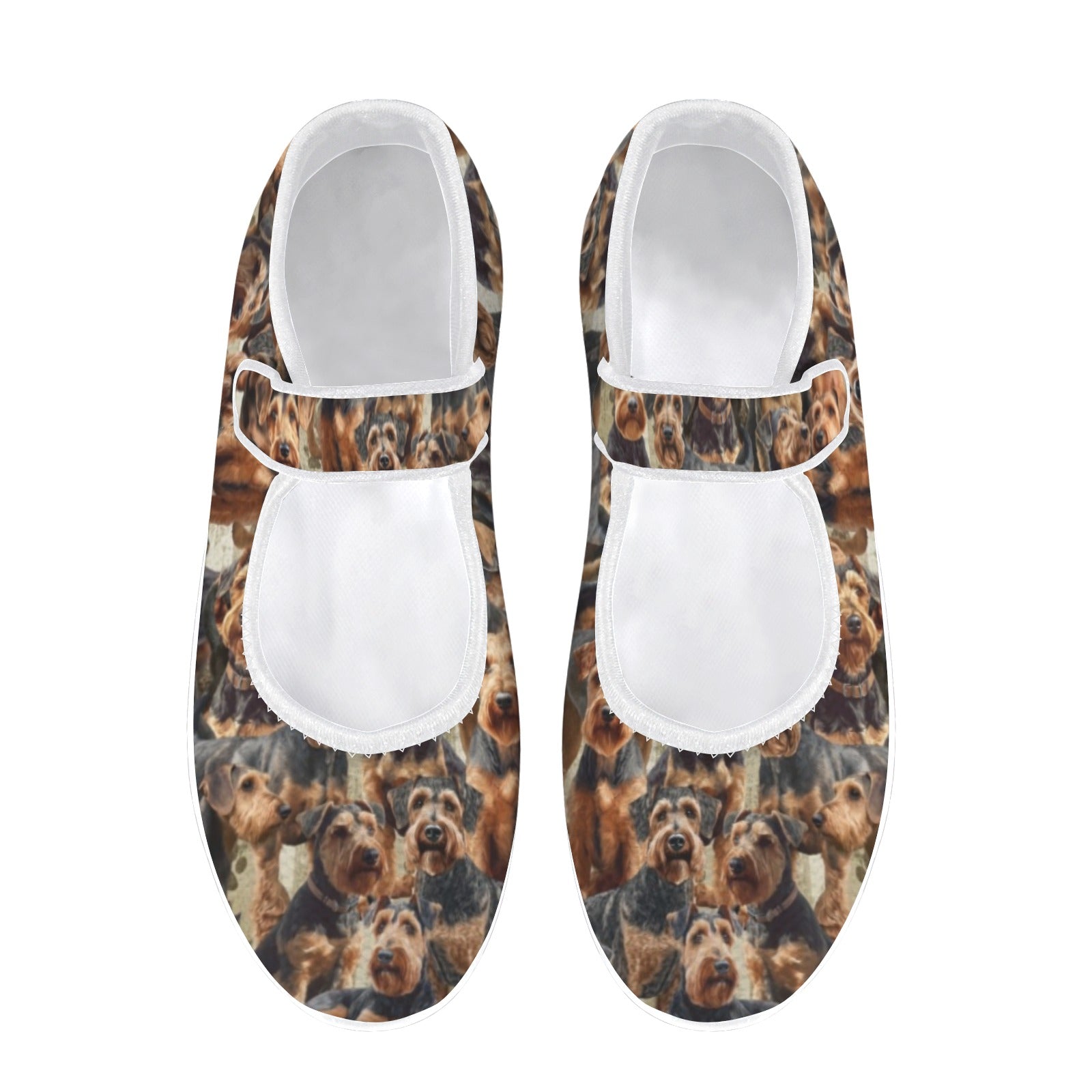 Airedale Terrier - Mary Jane Shoes
