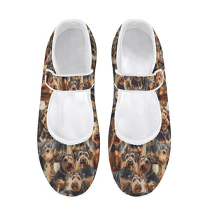 Airedale Terrier - Mary Jane Shoes