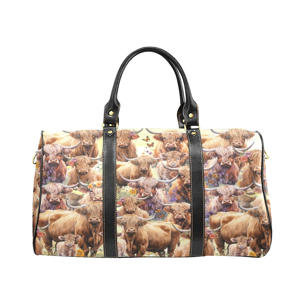 Highland Cows - Overnight Travel Bag
