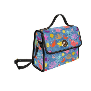 Cute Crab - Waterproof Canvas Handbag