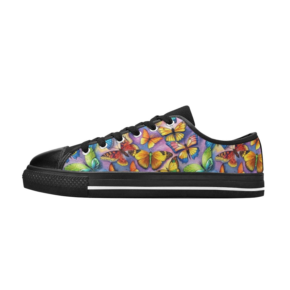 Butterfly Bright - Low Top Shoes