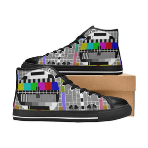Test Pattern - High Top Shoes