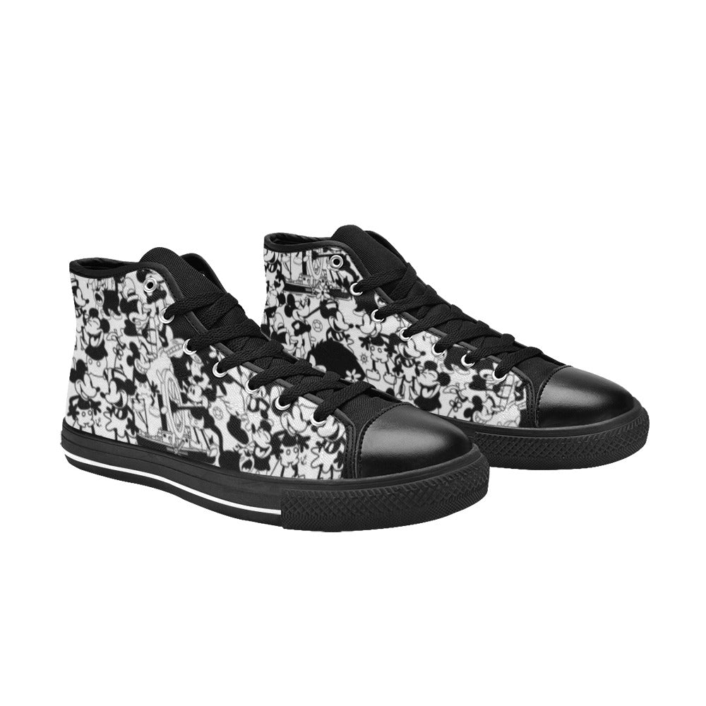 Steamboat Willie - High Top Shoes