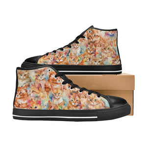 Ginger Cat - High Top Shoes
