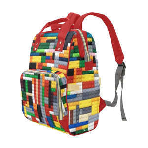 Building Blocks - Multi-Function Backpack Nappy Bag