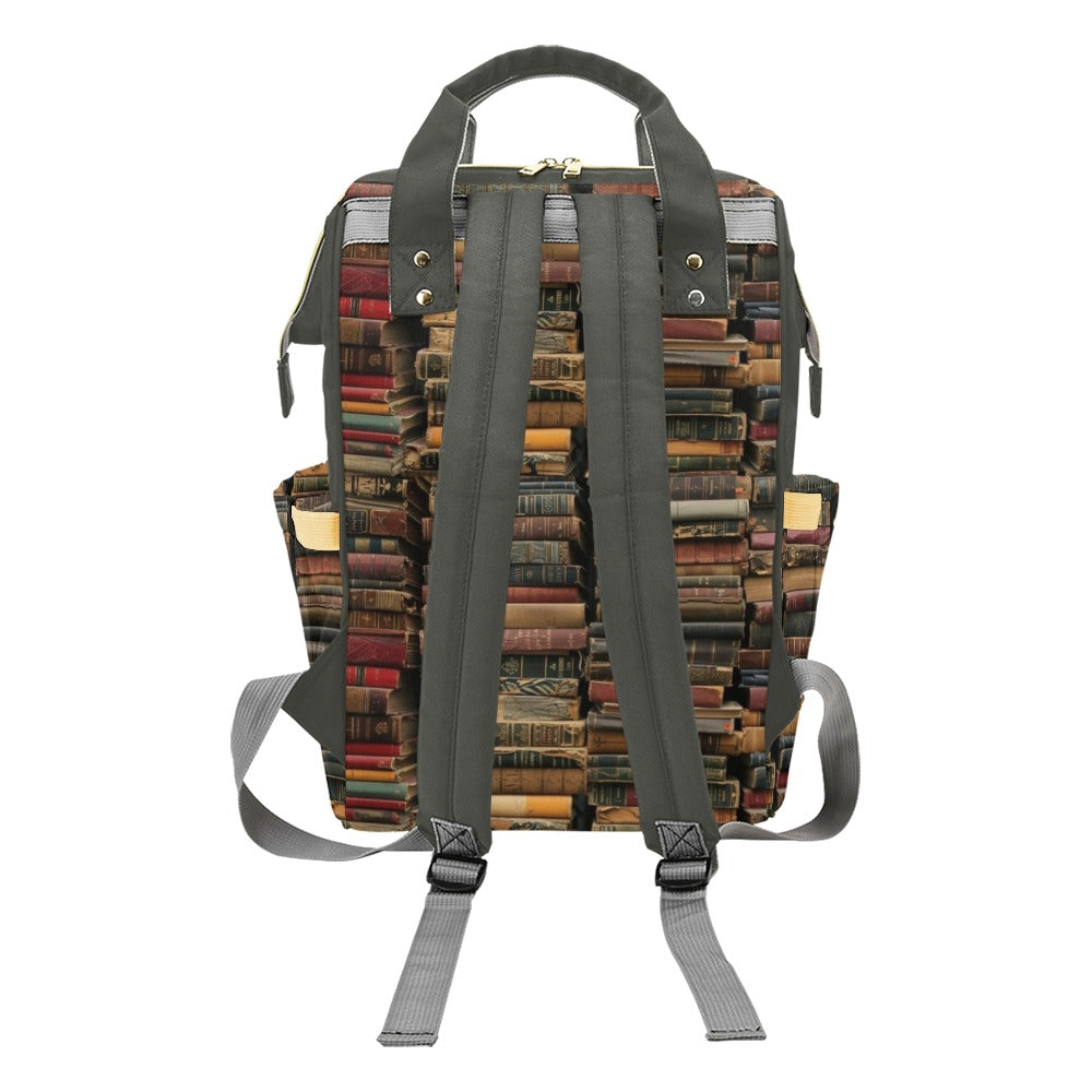 Books - Multi-Function Backpack Nappy Bag