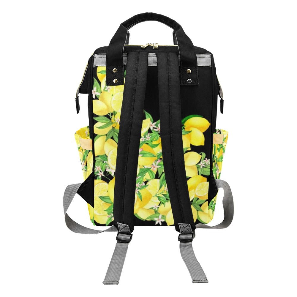 Lemon - Multi-Function Backpack Nappy Bag