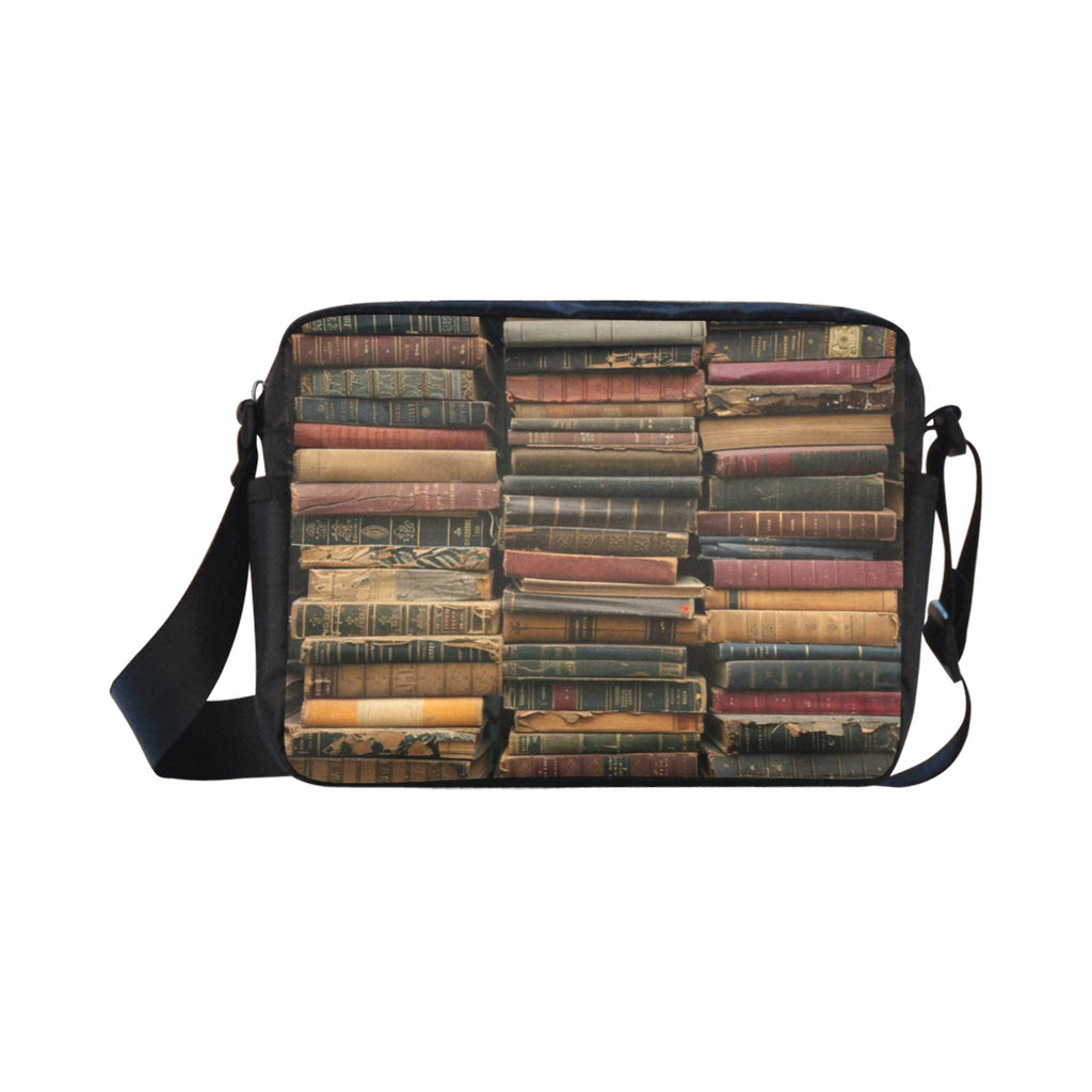 Books - One-sided Crossbody Nylon Bag