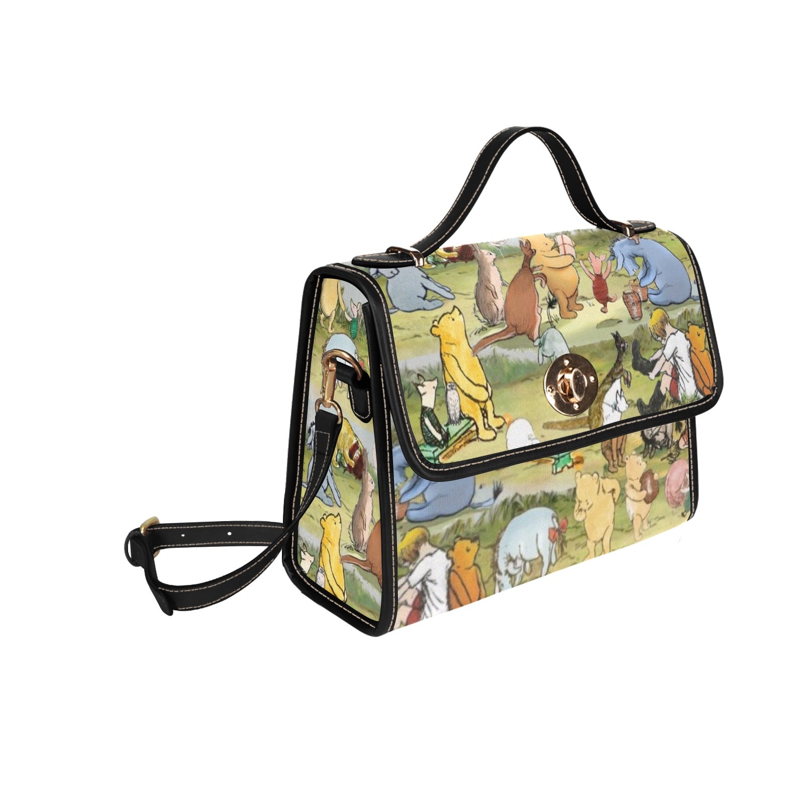 Vintage Winnie - Waterproof Canvas Handbag