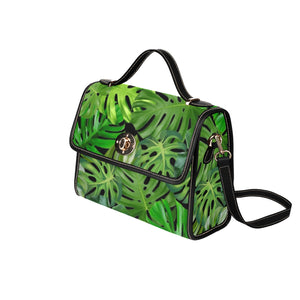 Monstera - Waterproof Canvas Handbag