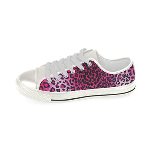 Leopard Pink - Low Top Shoes