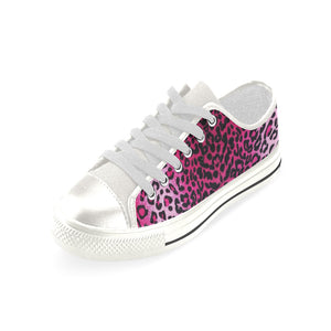 Leopard Pink - Low Top Shoes