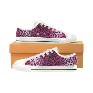 Leopard Pink - Low Top Shoes