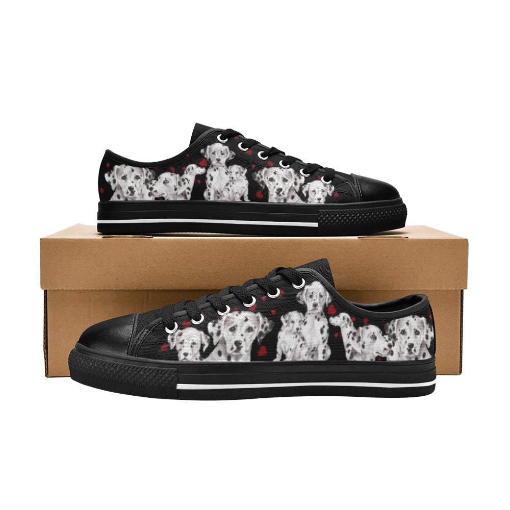 Dalmatian - Low Top Shoes