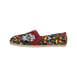 Tattoo - Casual Canvas Slip-on Shoes