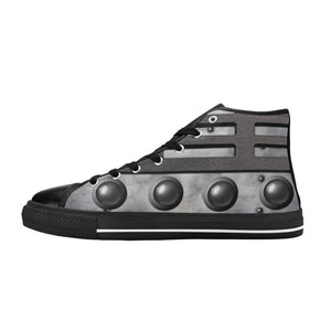 Grey Steel - High Top Shoes - Little Goody New Shoes Australia