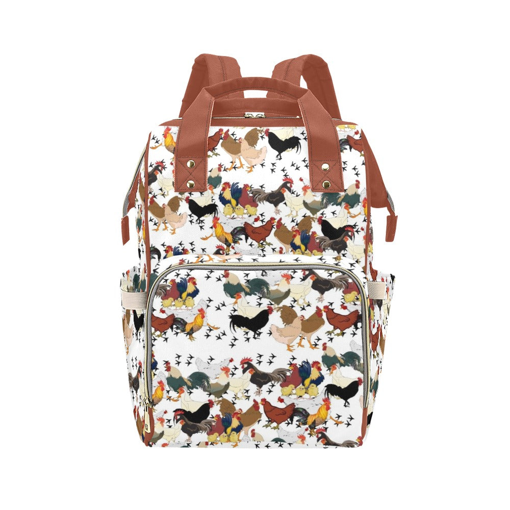 Chicken - Multi-Function Backpack Nappy Bag