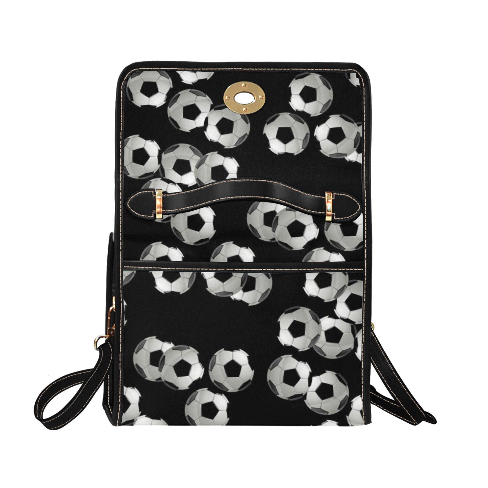 Soccer - Waterproof Canvas Handbag