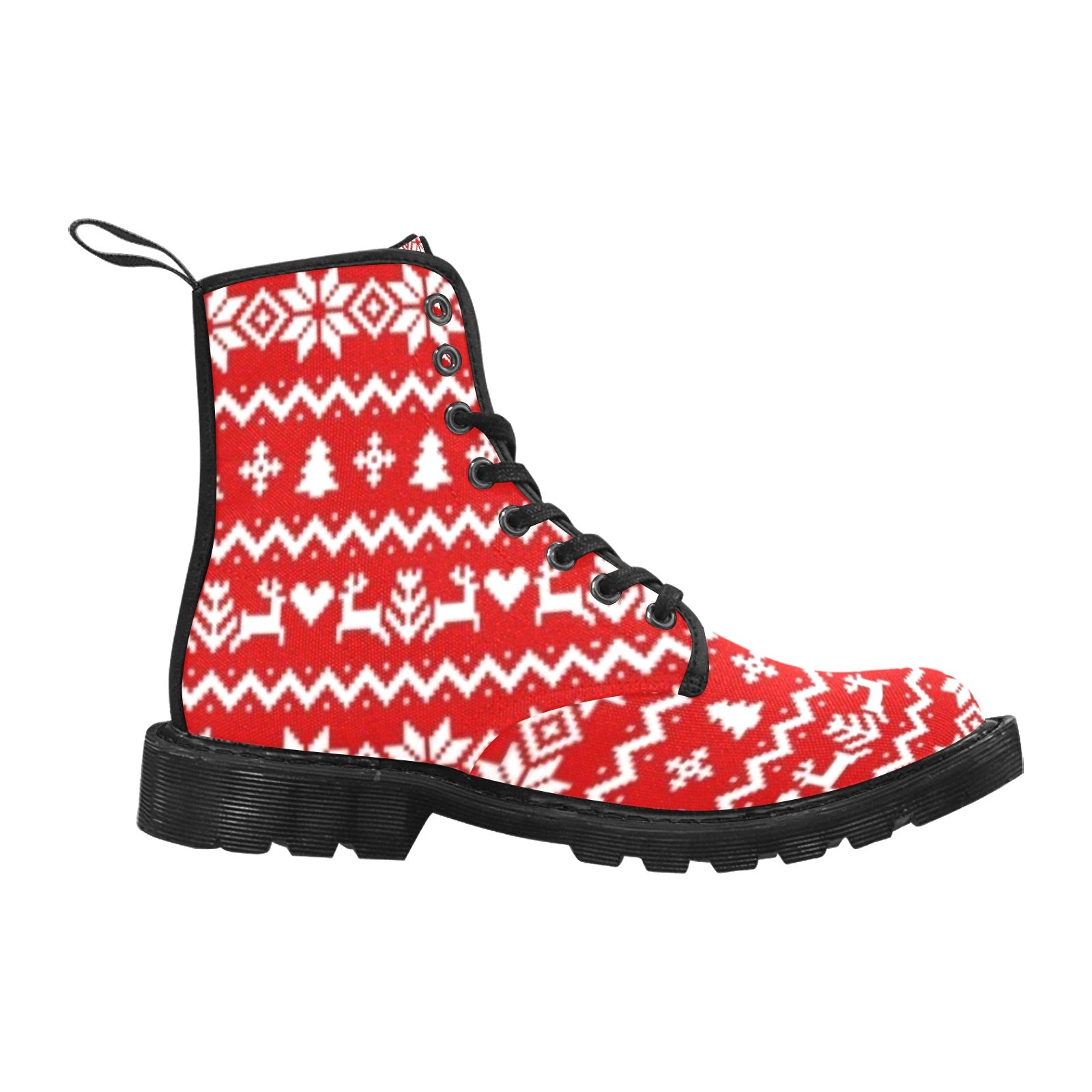 Xmas Sweater - Canvas Boots