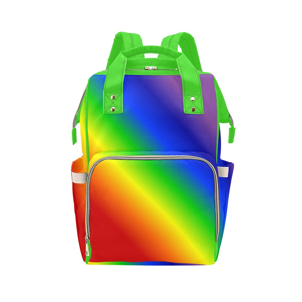 Rainbow - Multi-Function Backpack Nappy Bag