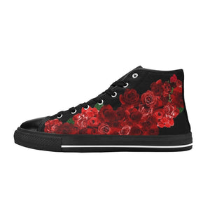 Roses Red - High Top Shoes