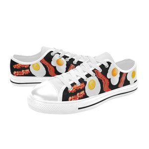 Bacon and Eggs - Low Top Shoes