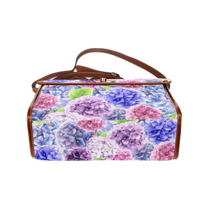 Hydrangeas - Waterproof Canvas Handbag