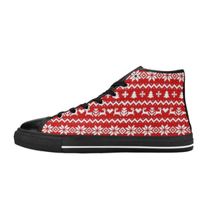 Xmas Sweater - High Top Shoes