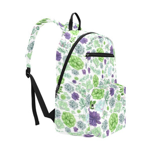 Succulents - Travel Backpack - Little Goody New Shoes Australia