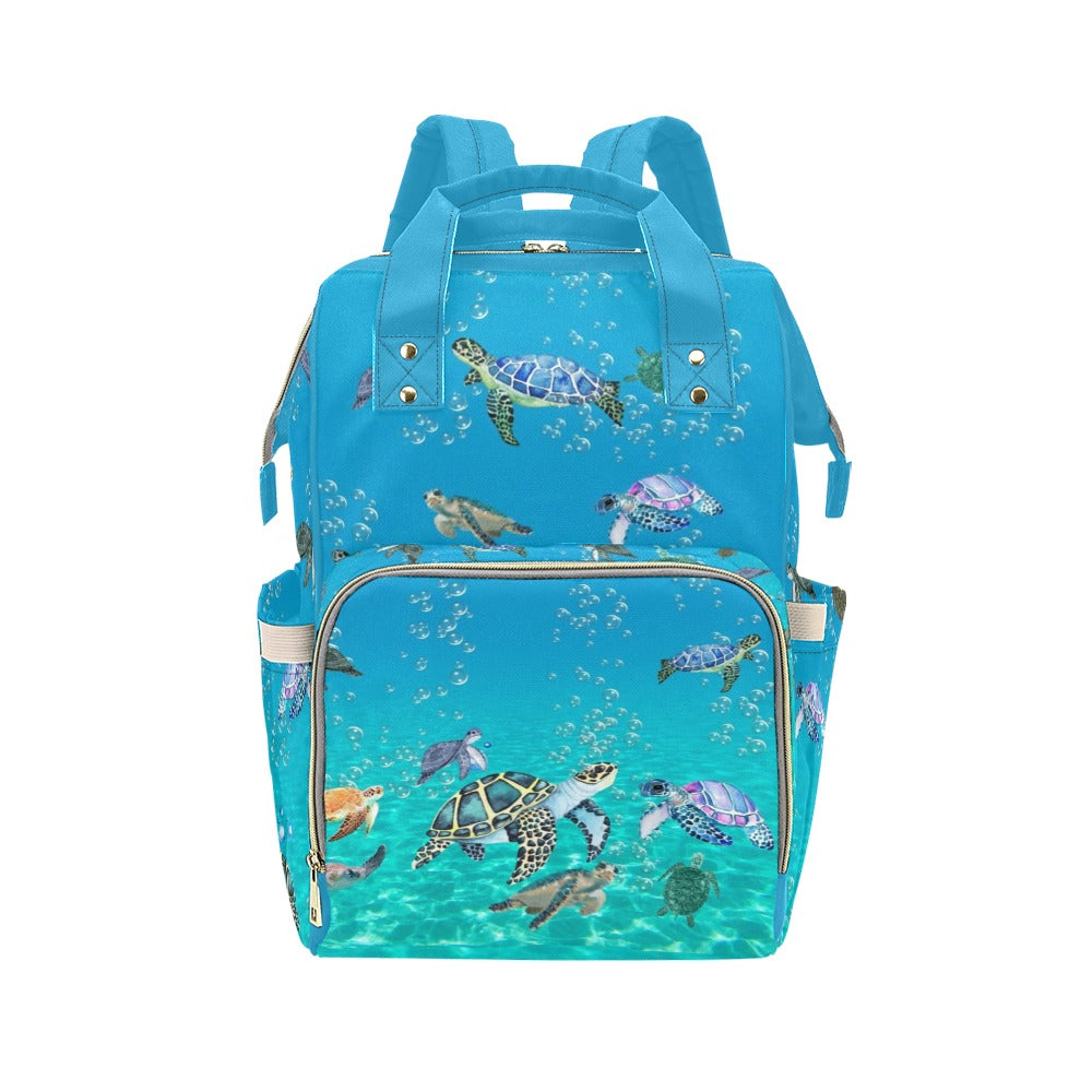 Turtle - Multi-Function Backpack Nappy Bag