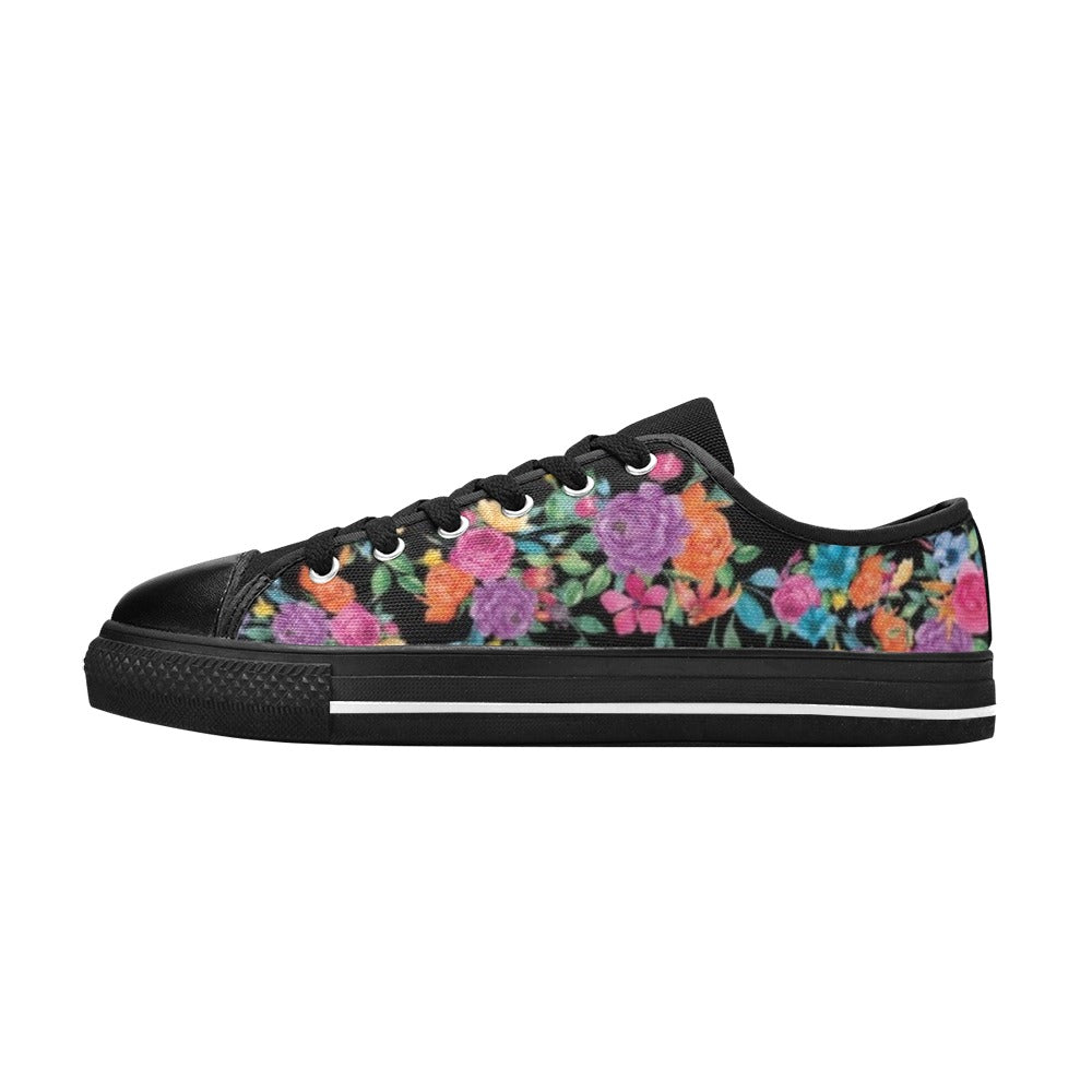 Bright Floral - Low Top Shoes - Little Goody New Shoes Australia