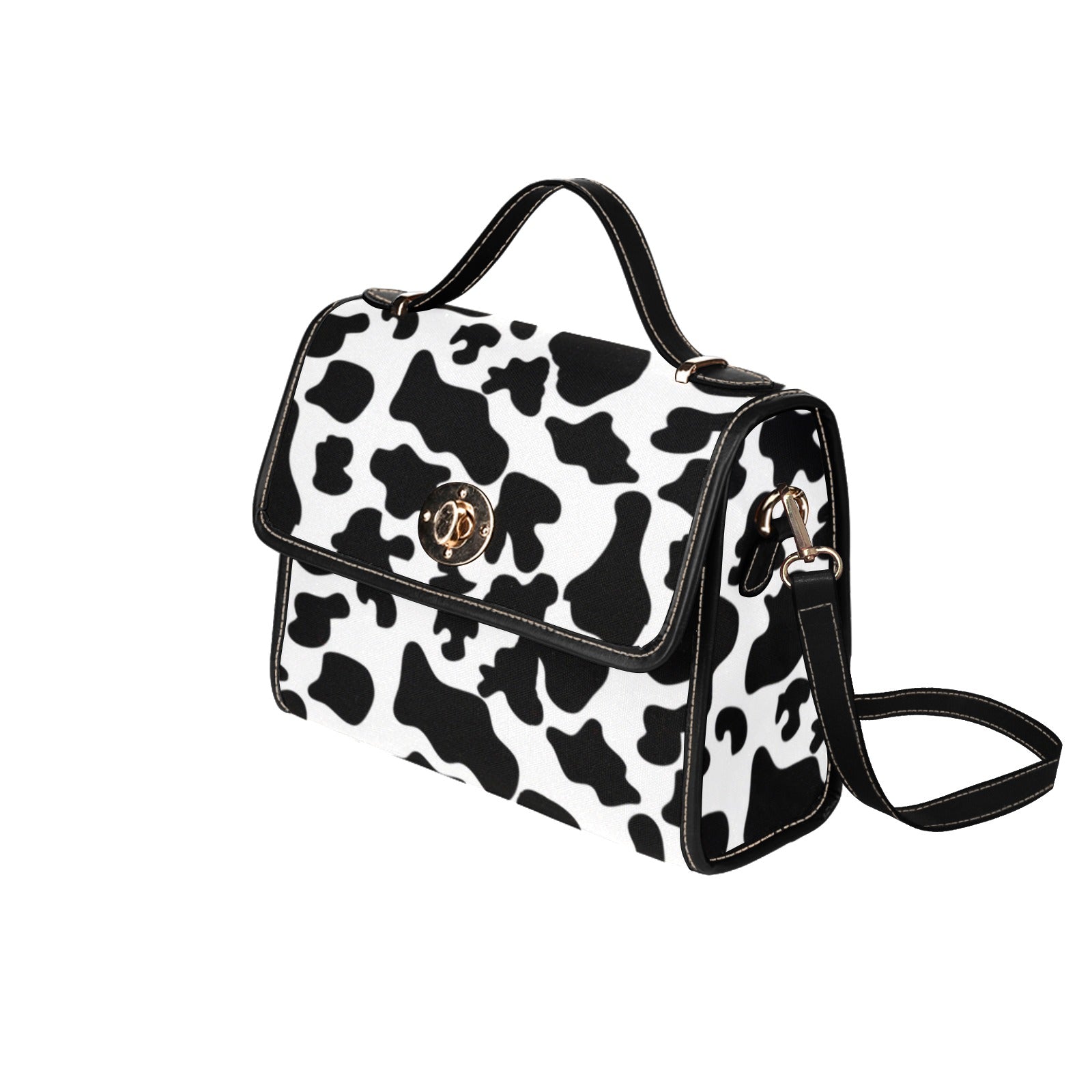 Cow - Waterproof Canvas Handbag