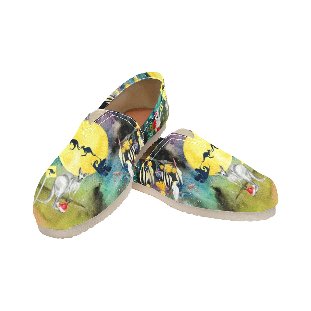 Xmas Aussie - Casual Canvas Slip-on Shoes