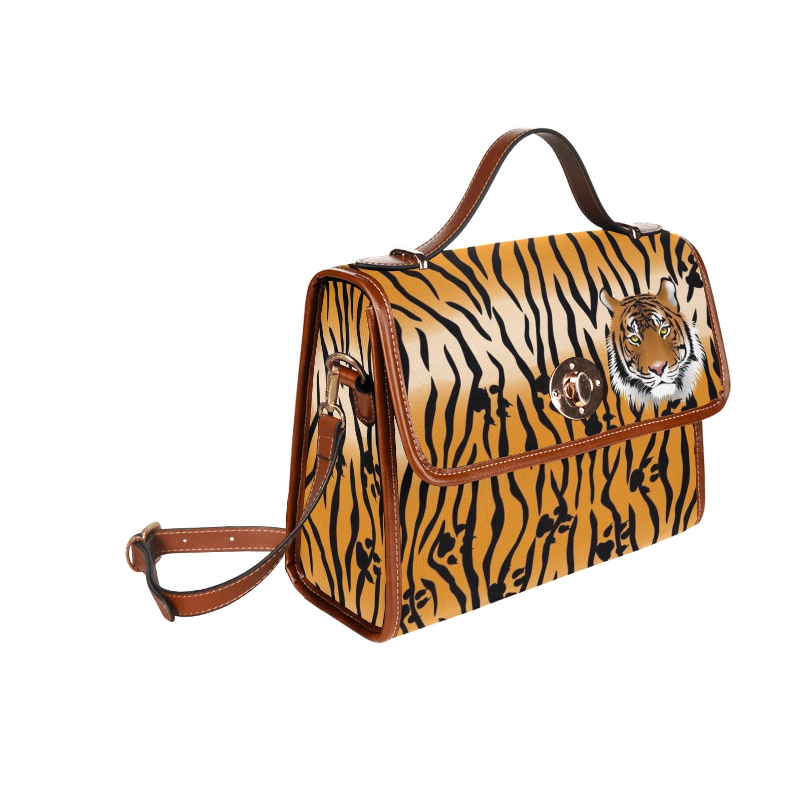 Tiger - Waterproof Canvas Handbag