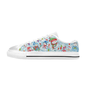 Snowmen - Low Top Shoes - Little Goody New Shoes Australia