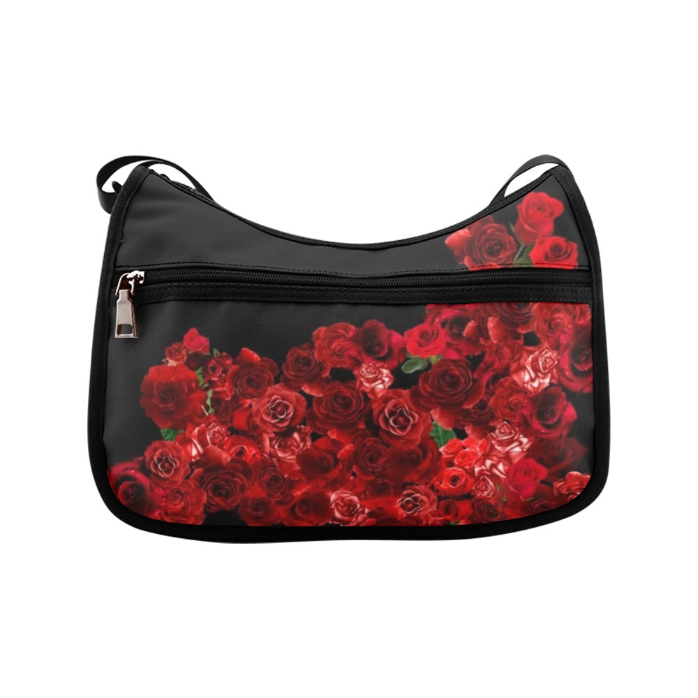 Roses Red - Crossbody Handbag