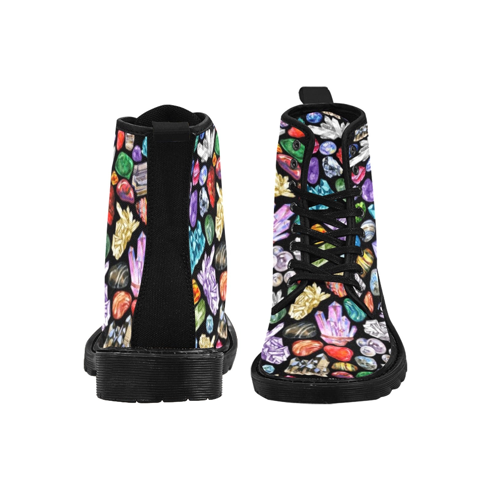 Gemstones - Canvas Boots - Little Goody New Shoes Australia